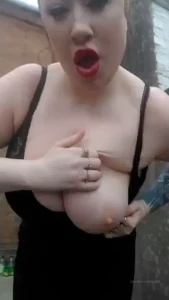 Naked outside heehehe