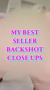 Availability for 2 only my best seller backshot close ups facesitting