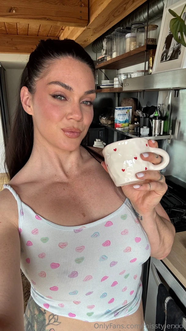 Hearts cup hearts pjs 