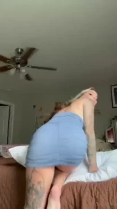 Dry humping my pillow
