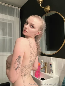 Self care is using my hot tub and getting my nails done as of lately