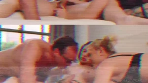 Mft gorgeous trans double creampie everything flowed so smoothly