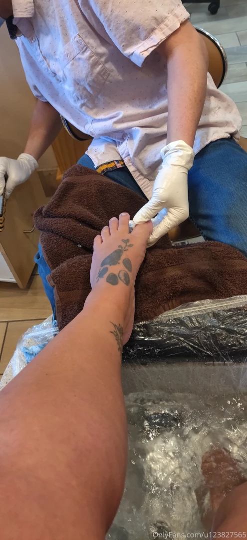 Just got my feet pampered 
