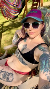 Enjoying the last of the hot sunny days really needing a pedicure part 1