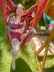 I got a new summer dress and swing what do you think part 1