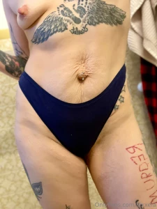 Showered mom bod