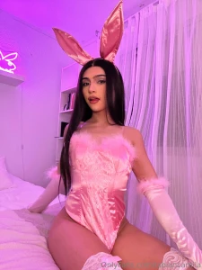 Would you let this bunny hop on your huge dick