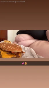 Fat girl dinner while unpacking part 2