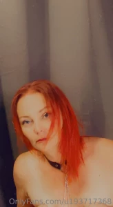 Because this choker has chains that connect to my nipples see part 1