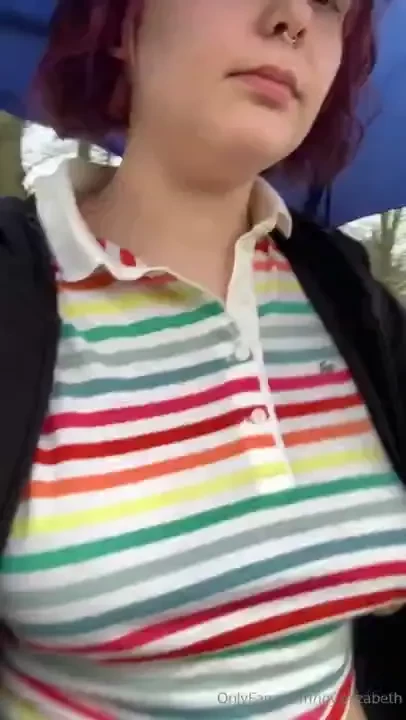 Rain or shine i will be braless 