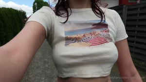 It s full-on braless season finallyy