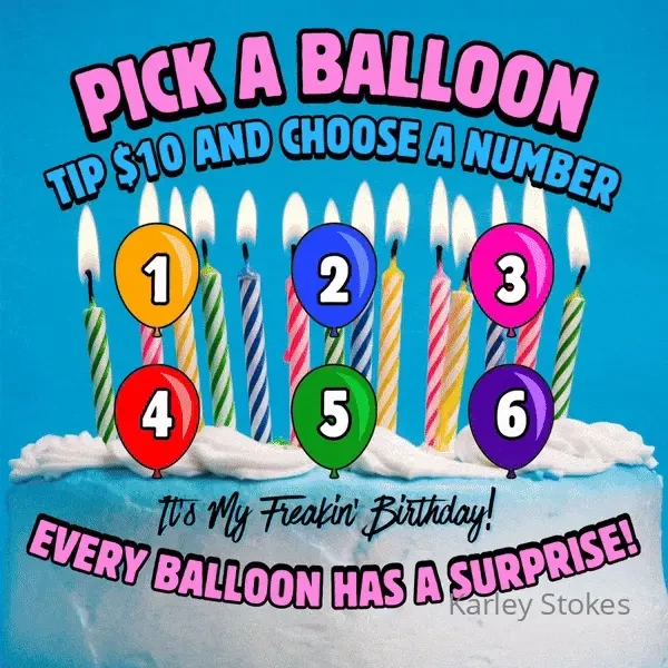 - it s my birthday i made a special game for my birthday wanna play 