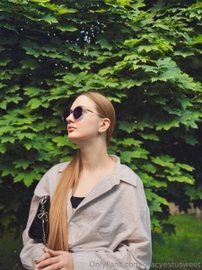 Found the prettiest background and pretended i wasn t posing on