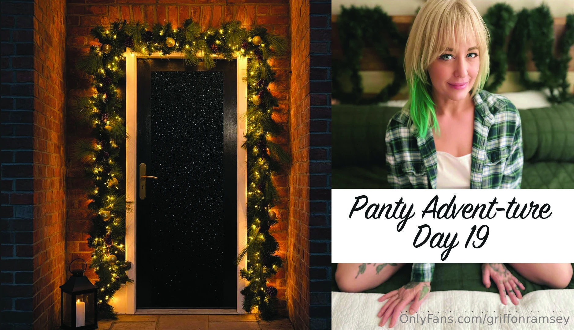 It s day 19 of the big panty advent-ture and i m inviting you into my part 1 