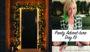 It s day 19 of the big panty advent-ture and i m inviting you into my part 1