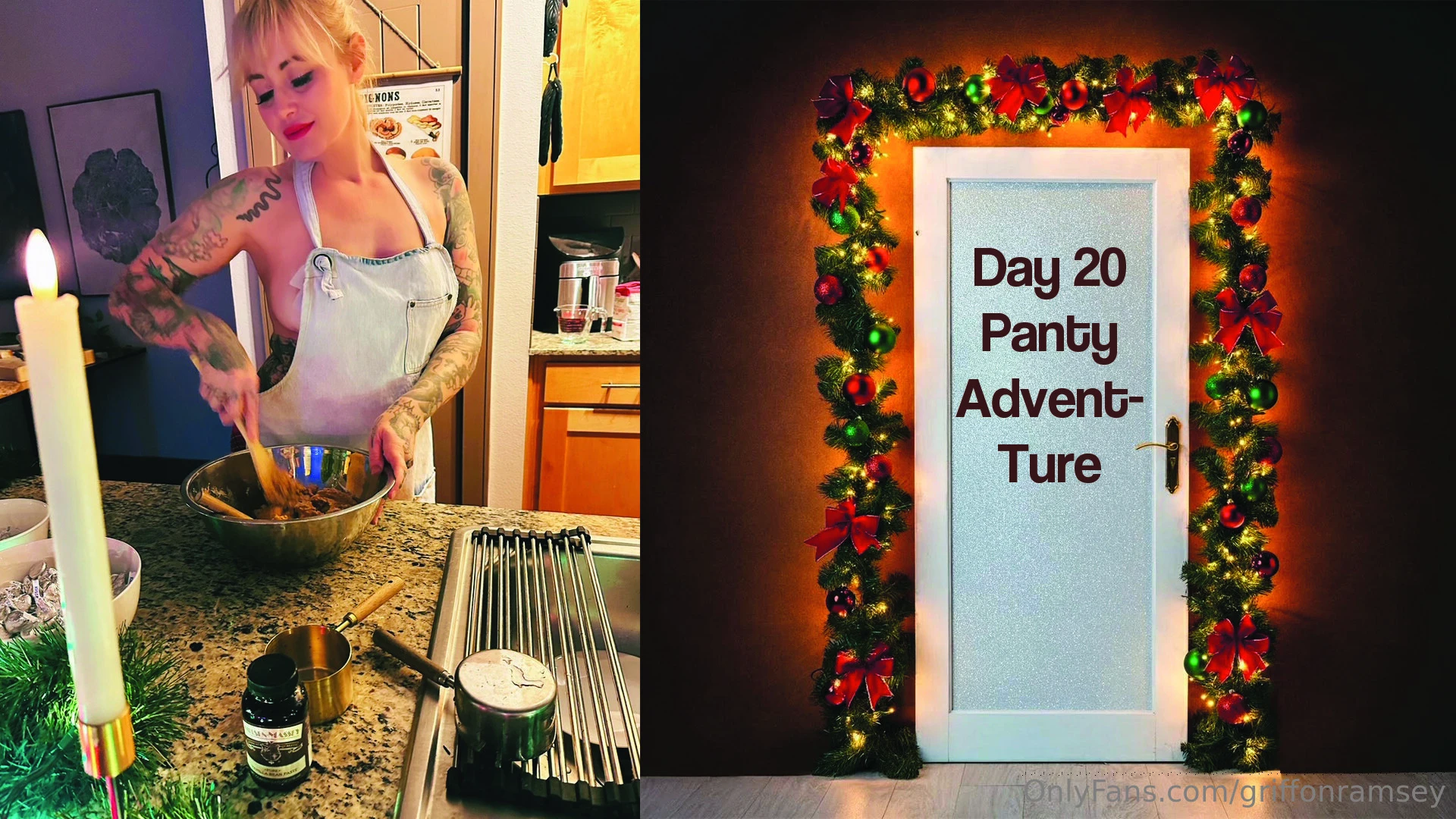 Day 20 of the panty advent-ture is all about my cookies and sweet 