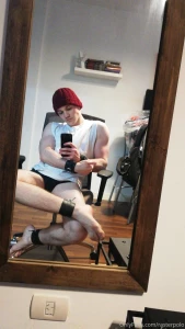 I m a hard dom but i love how leather cuffs looks on me what do you part 5