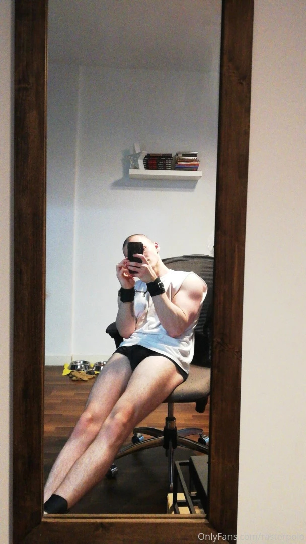 I m a hard dom but i love how leather cuffs looks on me what do you part 4 
