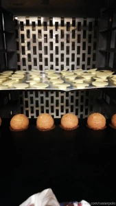 Choux dough for profiteroles