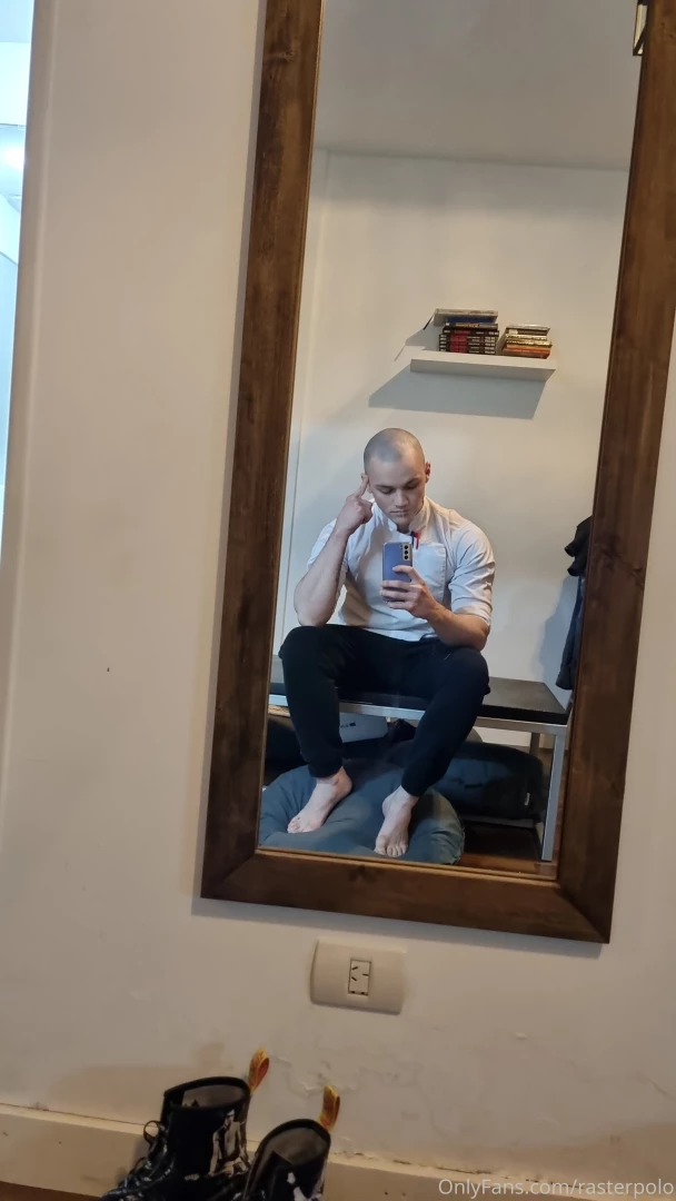 Pants on pants off apron about to fall 