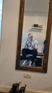 Pants on pants off apron about to fall