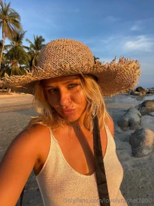 I had the most amazing walk along the ocean today wearing my favorite