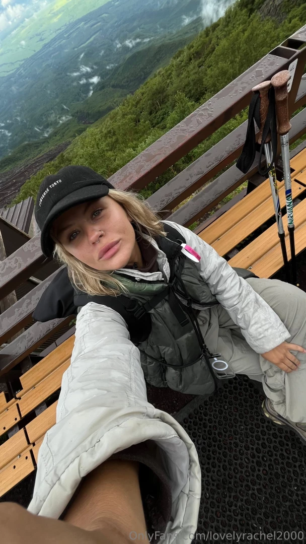 I set a goal for myself and decided to hike up a high mountain it was 