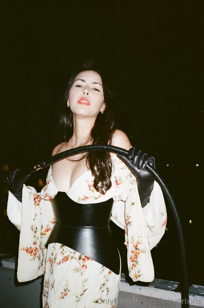 What intimidates you the most my leather gloves my long sturdy whip or 