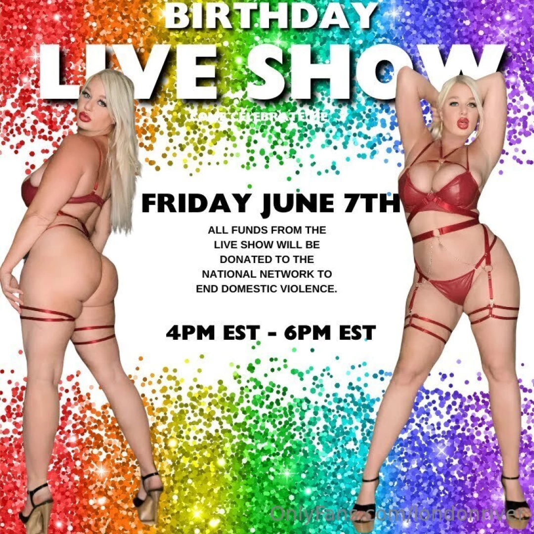Surprise come and spend my birthday with me friday the 7th 4pm est- 