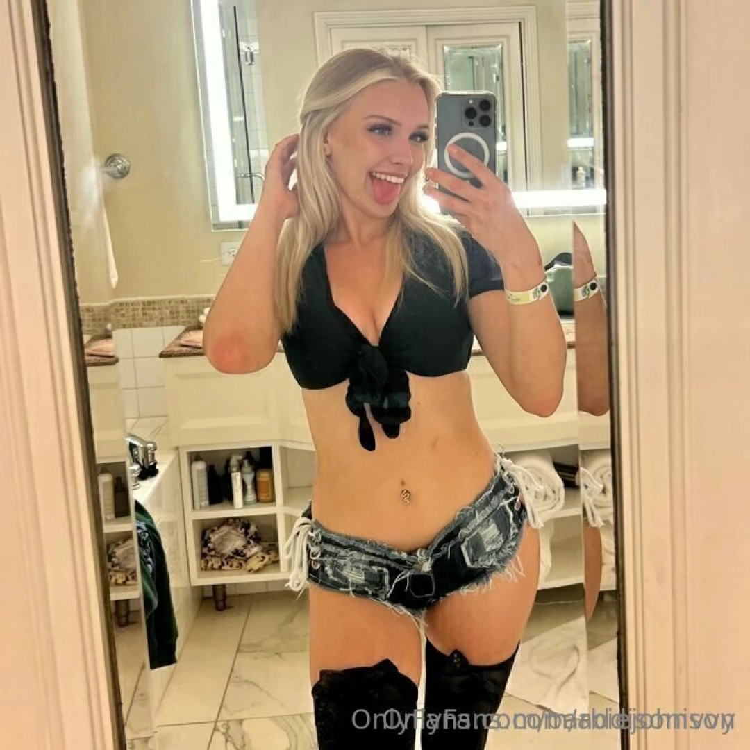 Wearing nothing but a smile and maybe your imagination 