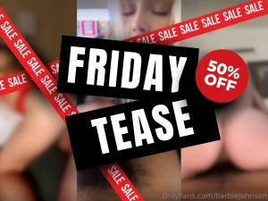 Friday tease these 3 wild vids are way too hot to keep to myself you