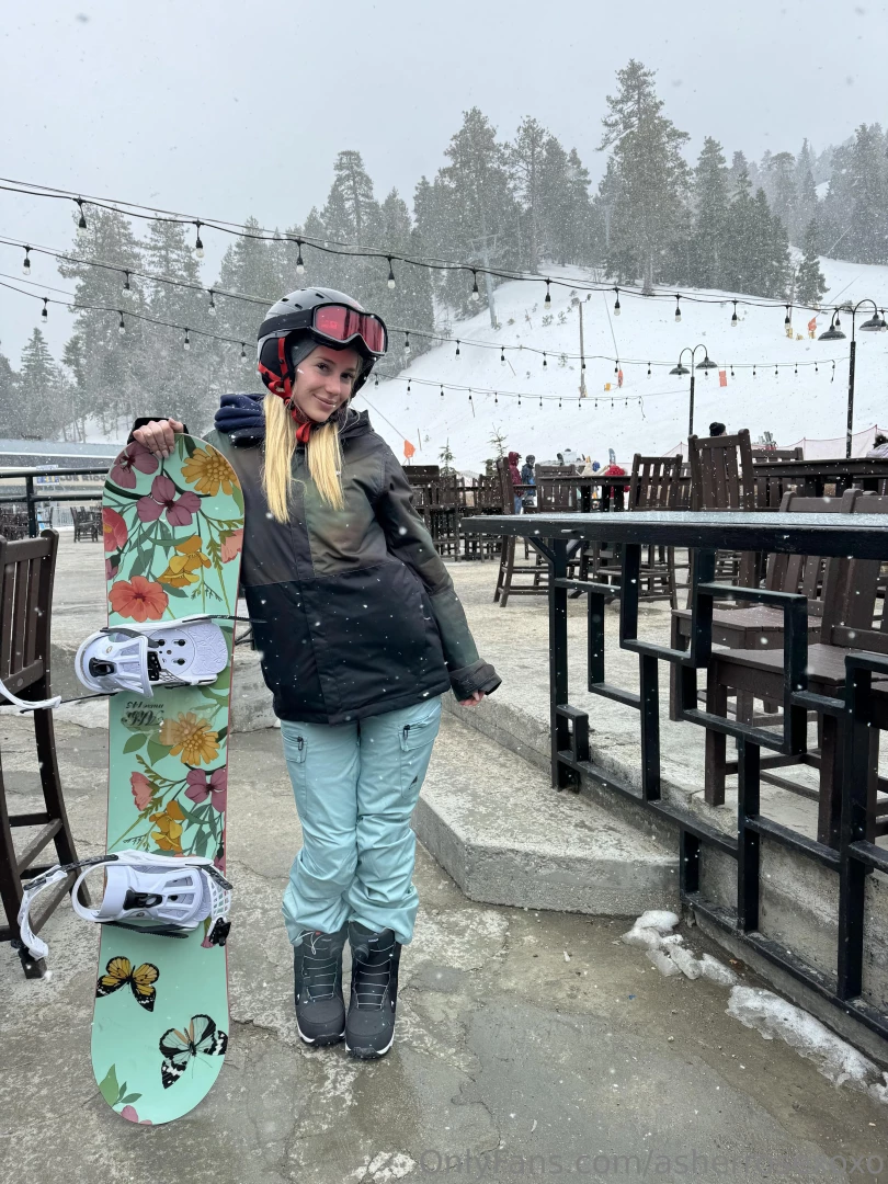Missing the slopes and the snow 