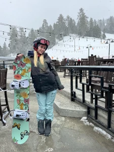 Missing the slopes and the snow