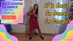 Moving to the gospel groove day 10 modern dance 30 day challenge