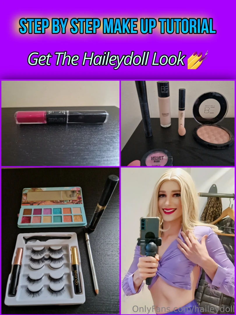 Every perfect little sissy needs to master their look and i m about to 