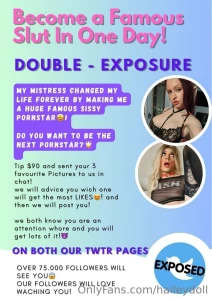 Become a famous slut within a day send a message now