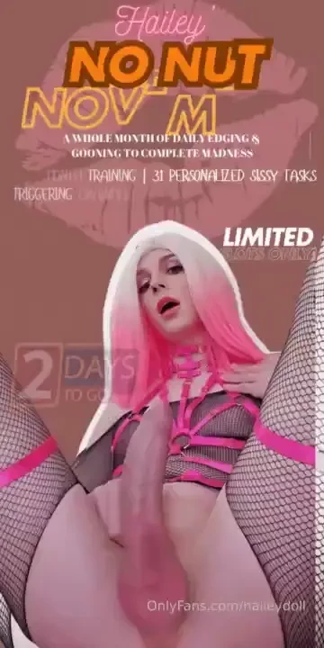 Gooning is fun but no orgasms are allowed during no nut november only 