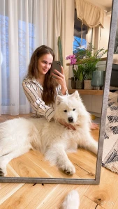 A little session with me and my little dog isn t he cute part 13