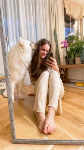 A little session with me and my little dog isn t he cute part 5