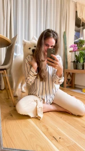 A little session with me and my little dog isn t he cute part 9