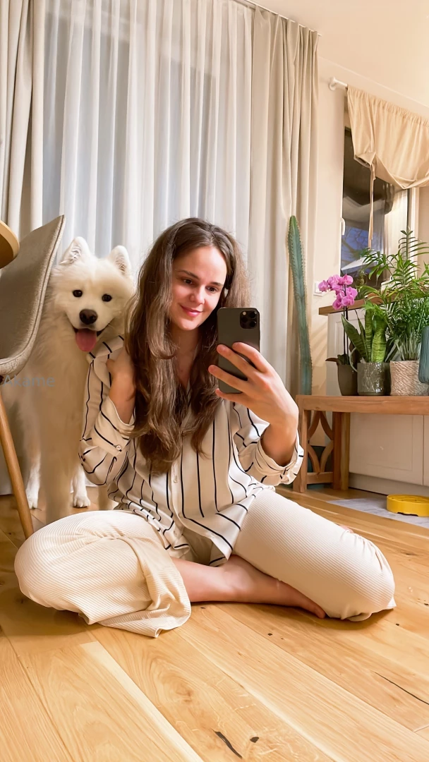 A little session with me and my little dog isn t he cute part 4 