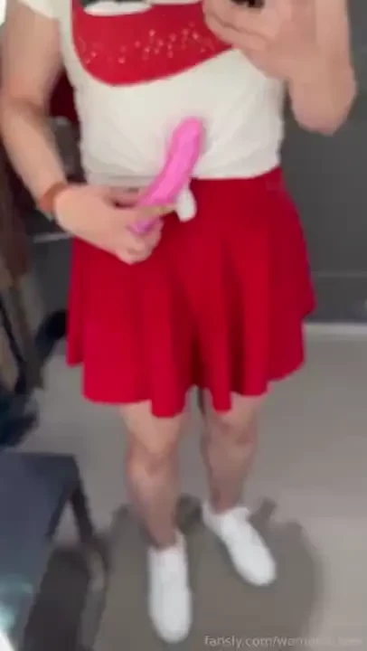 Time for another public dressing room fun but this time with a toy my part 1 