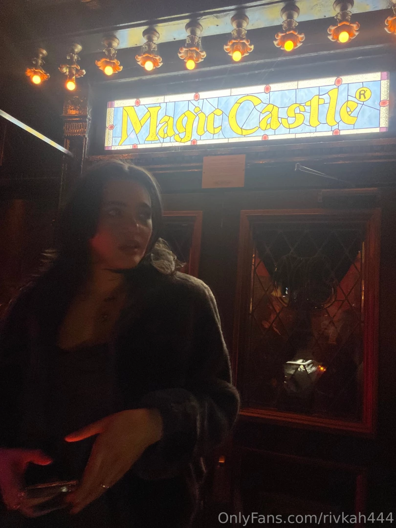 Finally found a daddy to take me to the magic castle last night one of 