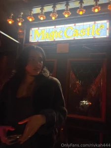 Finally found a daddy to take me to the magic castle last night one of