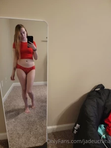 Just did a strip tease in this outfit and then started playing with