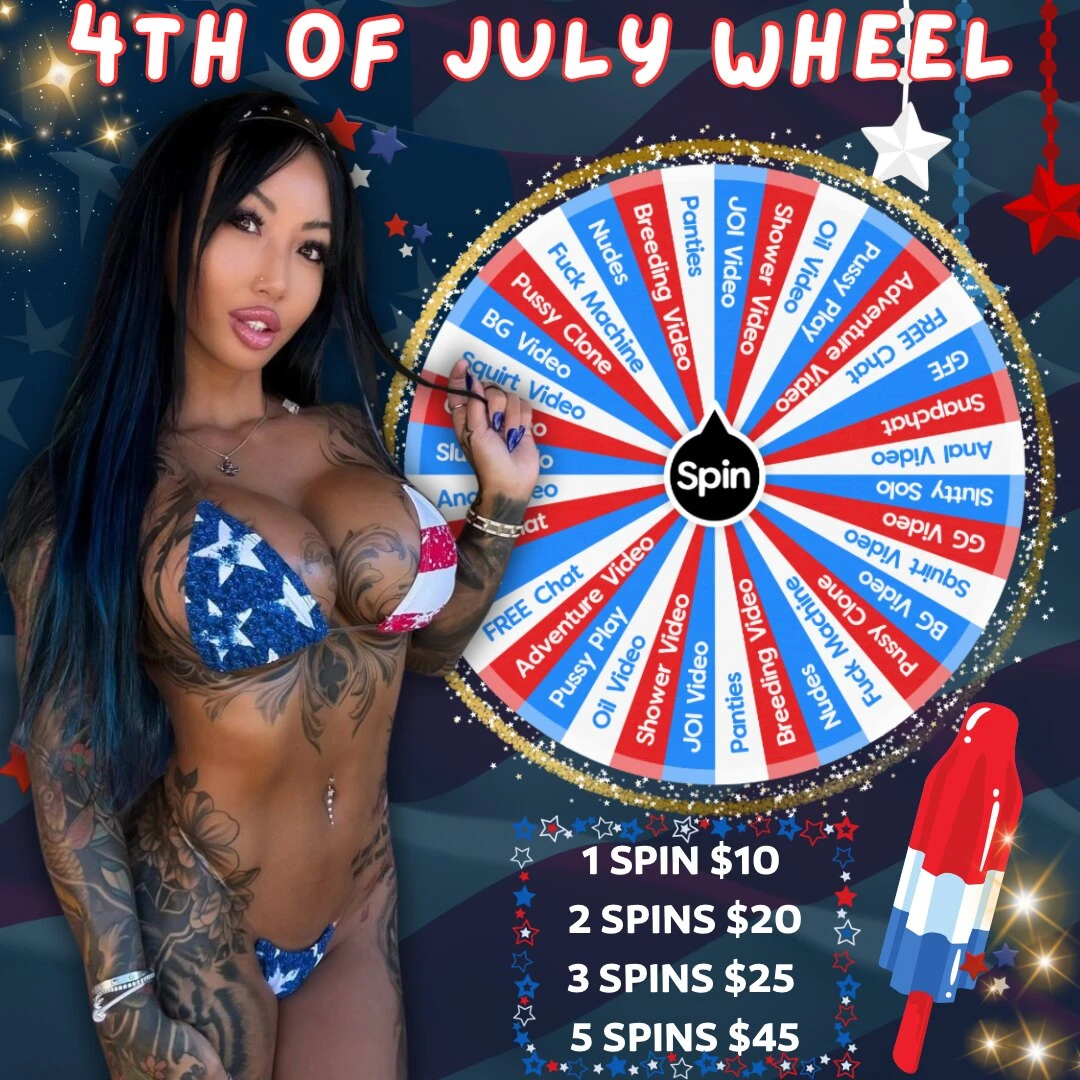 It s not a real celebration til i m bent over in red white amp nothing 