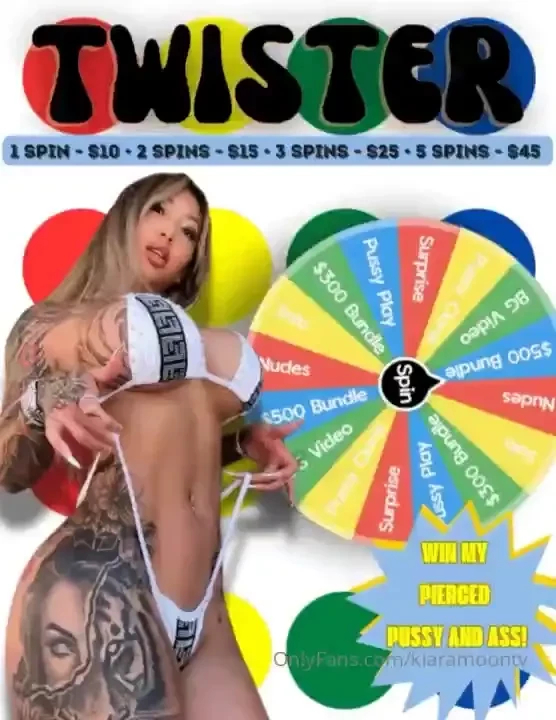 Naked twister ready to play the game that gets me naked and you 