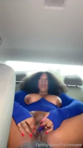 Creampie me in the car