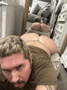 Reach over and grab my string