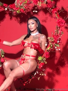 Trying to turn heads in red